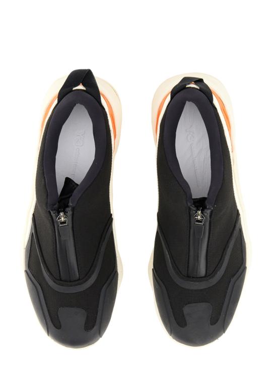  와이쓰리 스니커즈 HR1988 BLACK CWHITE ORANGE - Y-3