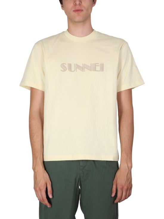 써네이 반팔 티셔츠 MRTWXJER014 COT0020126 BEIGE - SUNNEI