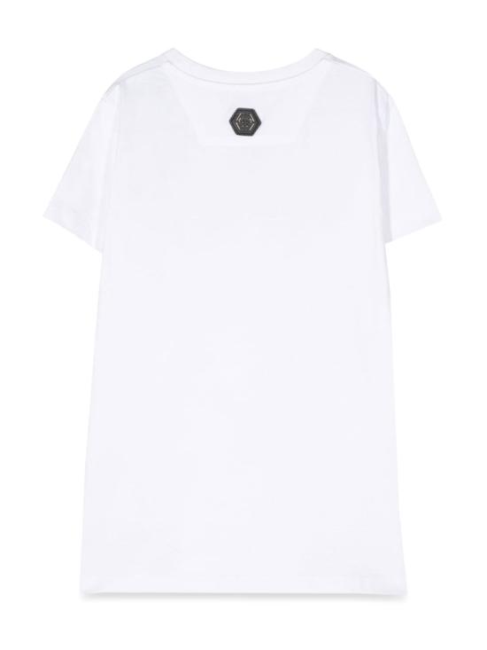  [키즈] 필립 플레인 티셔츠 2PM003K LAA2410101 WHITE - PHILIPP PLEIN