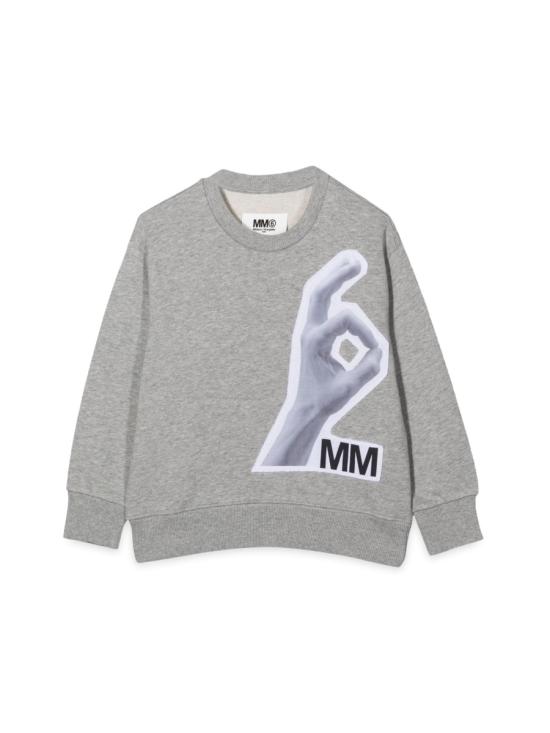  [키즈] MM6 메종마르지엘라 트레이닝 상의 M60238K MM023M6910 GREY