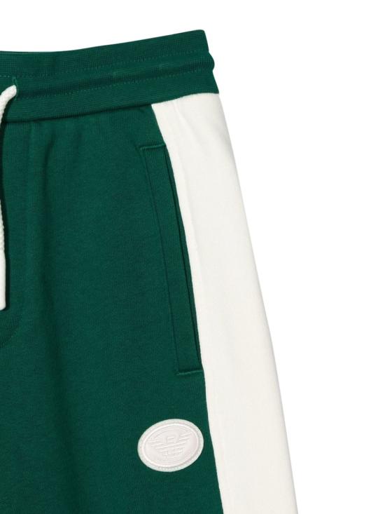  [키즈] 엠포리오 아르마니 스트레이트 팬츠 6L4PJIK 1JWPZF520 GREEN - EMPORIO ARMANI