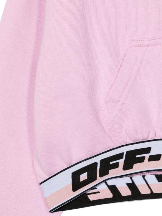  [키즈] 오프화이트 풀오버 OGBB005K F22FLE0013010 PINK - OFF WHITE