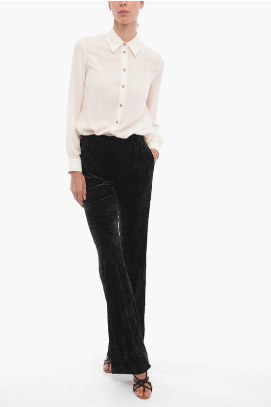 26SS 생로랑 스트레이트 팬츠 718974 Y5F611000 BLACK - SAINT LAURENT