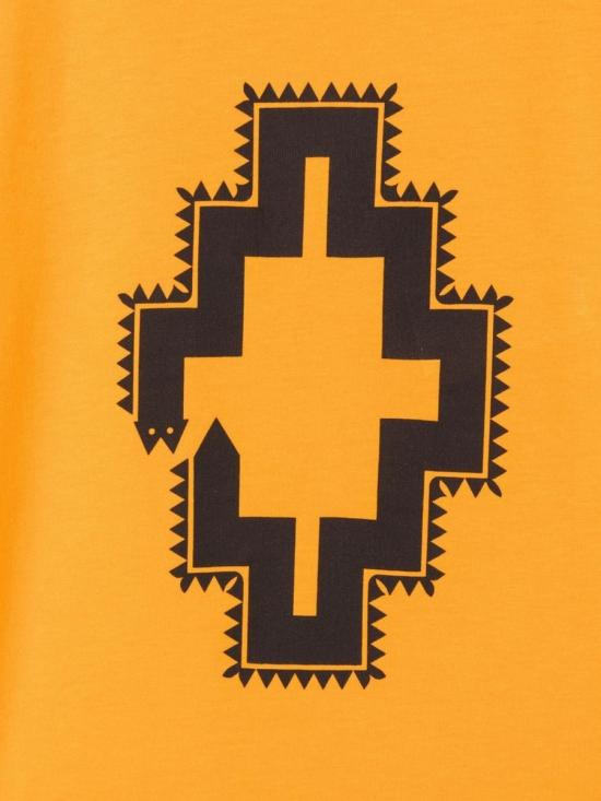  [키즈] 마르셀로 불론 티셔츠 CBAA001K F22JER0051610 YELLOW - MARCELO BURLON