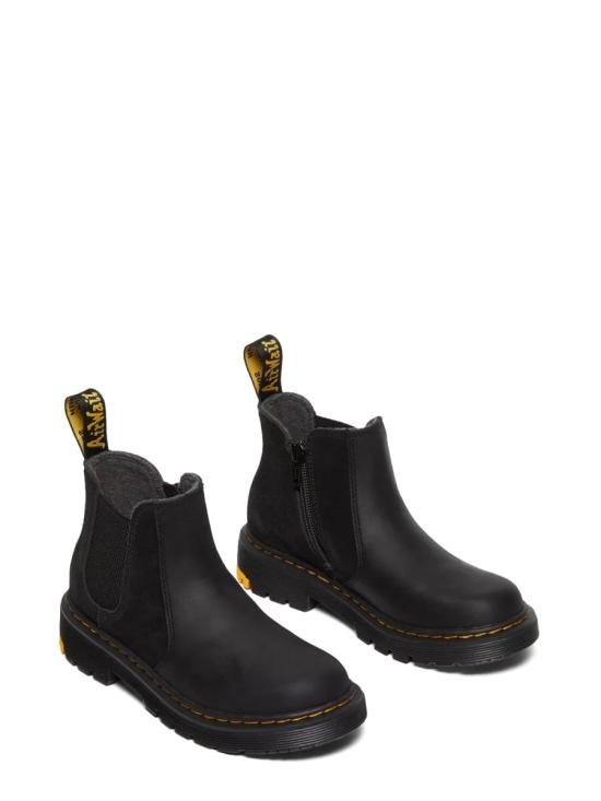  [키즈] 닥터마틴 미들 부츠 27900001K BLACKYELLOW - DR.MARTENS