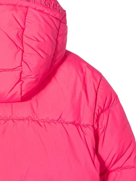  [키즈] 타미힐피거 캐주얼 자켓 KG0KG06689K THW FUCHSIA - TOMMY HILFIGER