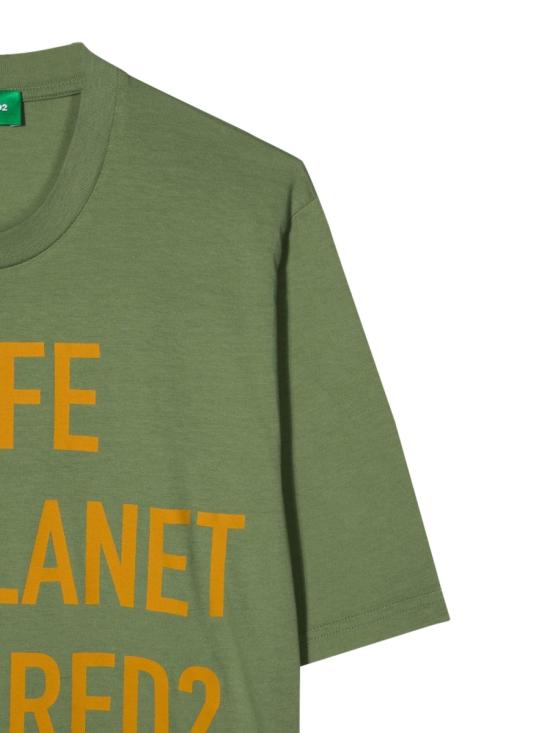  [주니어] 디스퀘어드2 티셔츠 DQ1047T D0068DQ516 GREEN - DSQUARED2