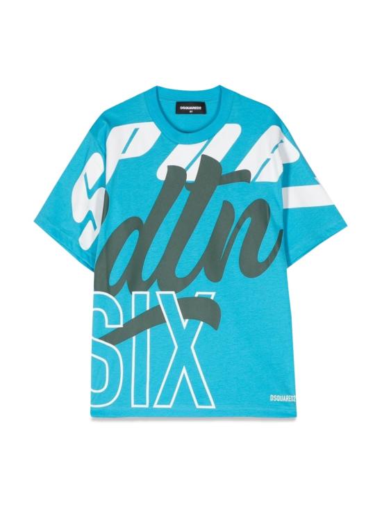  [키즈] 디스퀘어드2 티셔츠 DQ1125K D00MMDQ812 AZURE