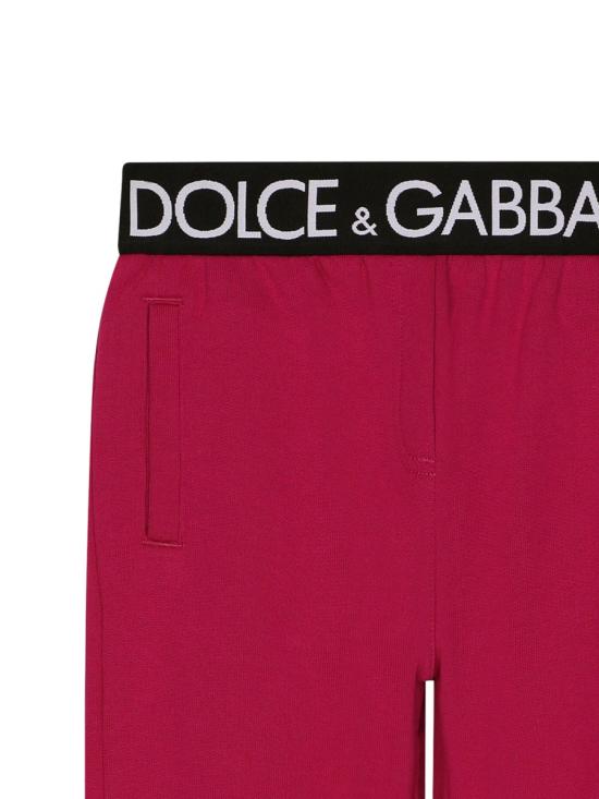  [키즈] 돌체앤가바나 스트레이트 팬츠 L5JP9GK G7E3ZF0877 PURPLE - DOLCE & GABBANA