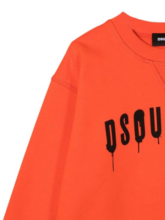  [키즈] 디스퀘어드2 니트/스웻셔츠 DQ1240K D002YDQ255 ORANGE - DSQUARED2