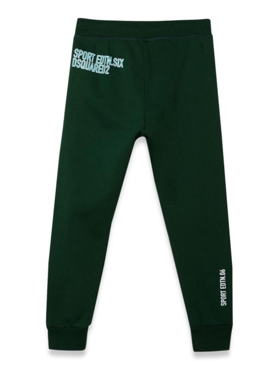  [키즈] 디스퀘어드2 스트레이트 팬츠 DQ1101K D006KDQ560 GREEN - DSQUARED2