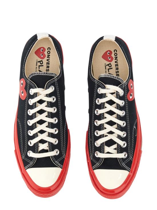  꼼데가르송 플레이 X 컨버스 스니커즈 P1K123 1 BLACK - COMME DES GARCONS PLAY CONVERSE