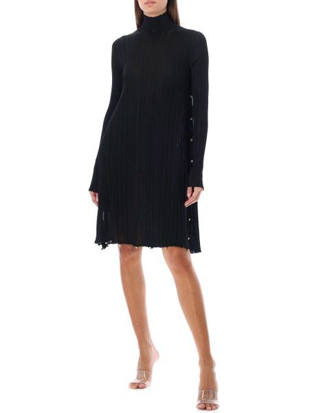 25FW 보테가베네타 원피스 716861 V2I601000 BLACK - BOTTEGA VENETA