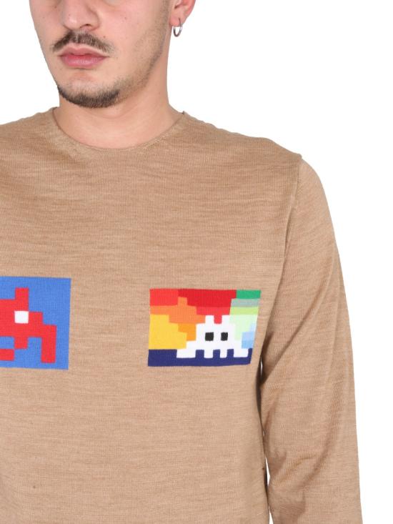  꼼데가르송 스웨터 FJ N002 4 BEIGE - COMME DES GARCONS