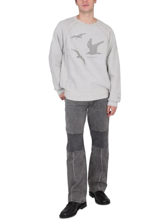  엔지니어드가먼츠 긴팔 티셔츠 22F1B020 NLP005A GREY - ENGINEERED GARMENTS