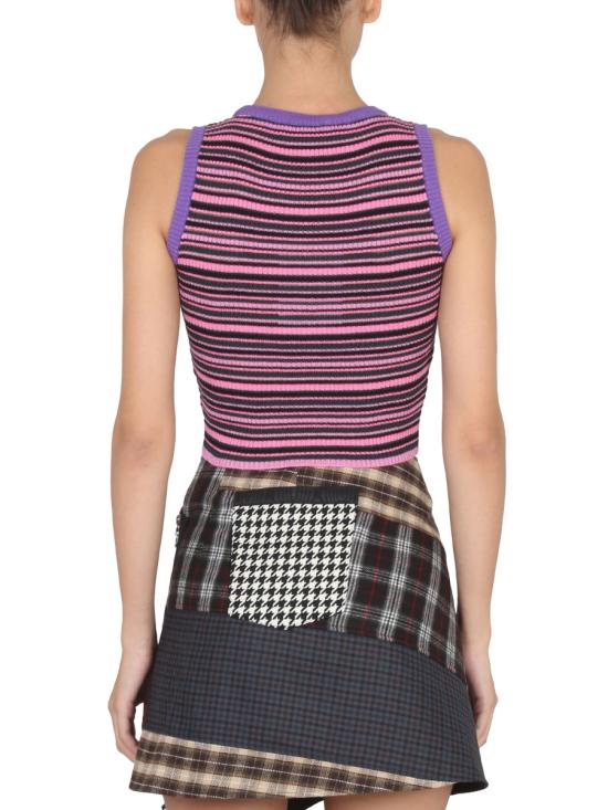  코르미오 민소매 티셔츠 GLORIA PINK MULTICOLOUR - CORMIO