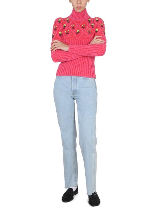  코르미오 터틀넥 OMA RED - CORMIO