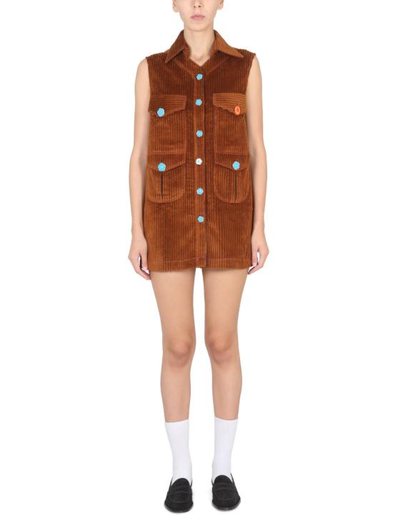  코르미오 숏 원피스 FIZA BROWN