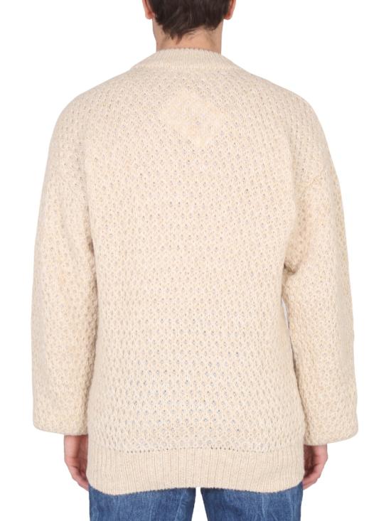  세퍼 스웨터 402LEOTWO TWOTONEWOOL IVORY - SEFR