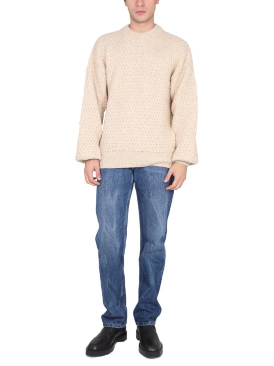  세퍼 스웨터 402LEOTWO TWOTONEWOOL IVORY - SEFR