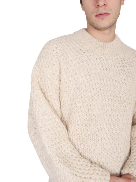  세퍼 스웨터 402LEOTWO TWOTONEWOOL IVORY - SEFR