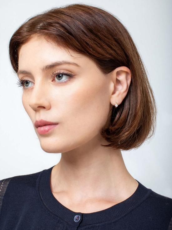  Dalbit 이어링 달빗 파베 다이아몬드 허기스