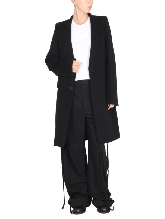  앤 드뮐미스터 트렌치 코트 B0010819 FA113099 BLACK - ANN DEMEULEMEESTER