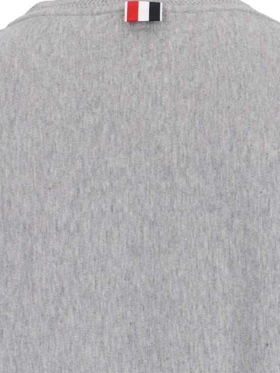 25FW 톰브라운 반팔 티셔츠 MJS253A J0138035 Grey - THOM BROWNE