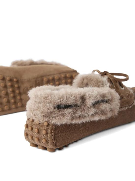 25FW 브루넬로 쿠치넬리 로퍼 MZSFG3102C7495 Beige - BRUNELLO CUCINELLI