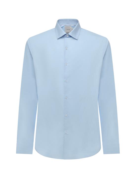 25SS 캘빈클라인 긴팔 셔츠 LV019EU000 XNU Calm Blue