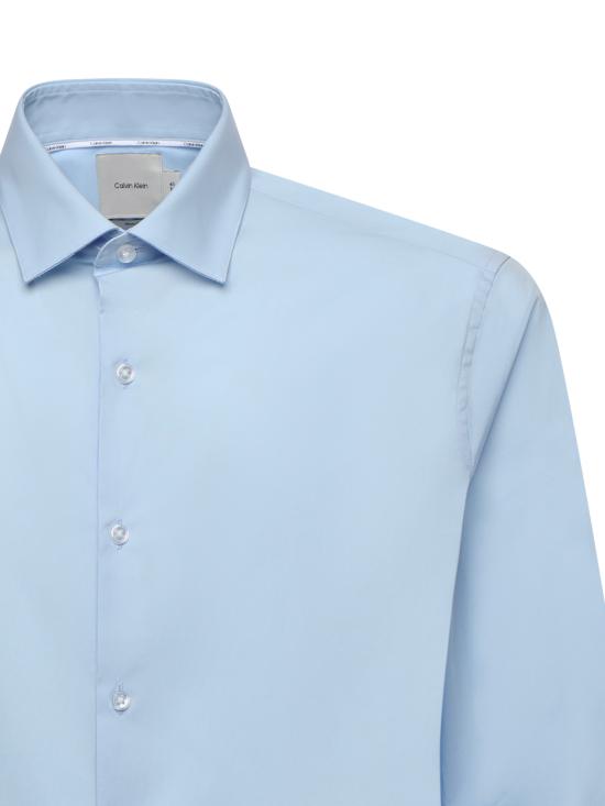 25SS 캘빈클라인 긴팔 셔츠 LV019EU000 XNU Calm Blue - CALVIN KLEIN