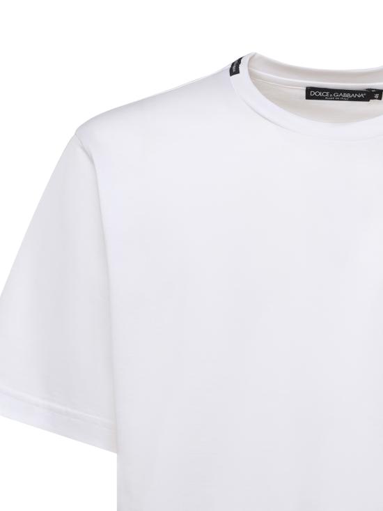 25FW 돌체앤가바나 반팔 티셔츠 G8PN9T FU7EQW0800 White - DOLCE & GABBANA