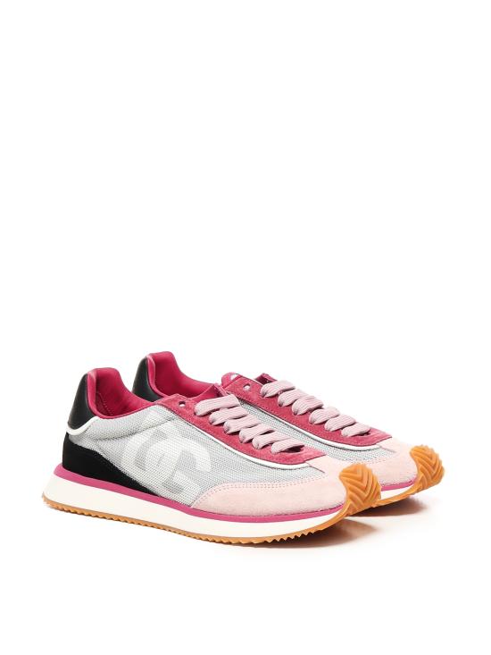 25FW 돌체앤가바나 스니커즈 CK2288 A92038B862 GREY PINK BLACK - DOLCE & GABBANA