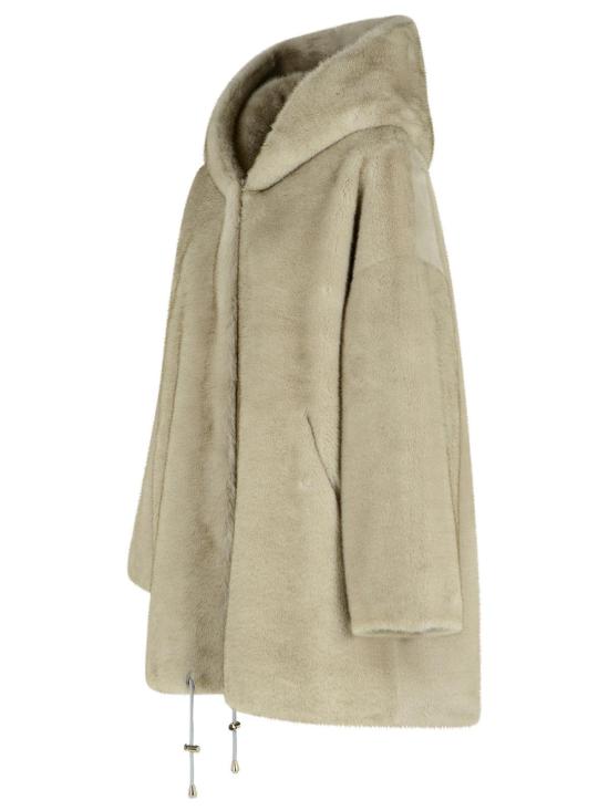 25FW 불리 가죽 자켓 BA25 7223PERLA Grey - BULLY