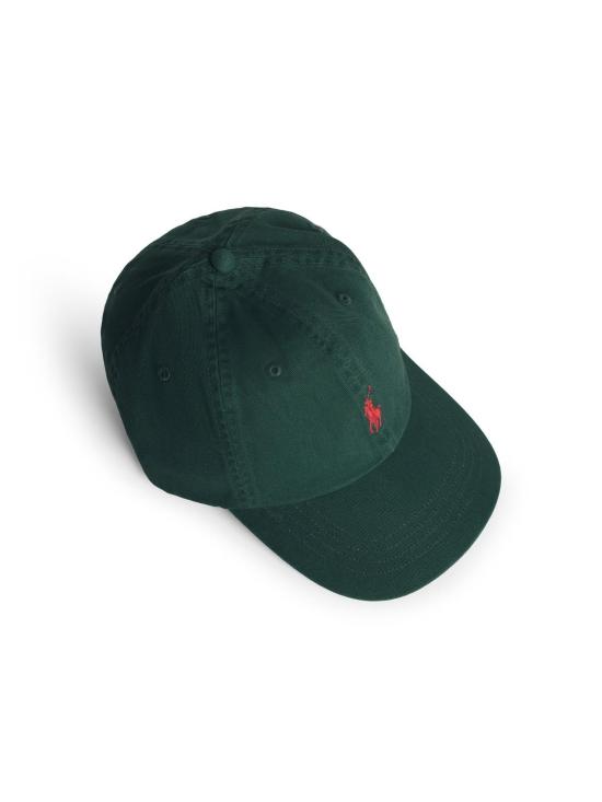25FW 폴로 랄프로렌 포니 자수 치노 볼캡 포니 로고 자수  211912843010 Green - POLO RALPH LAUREN