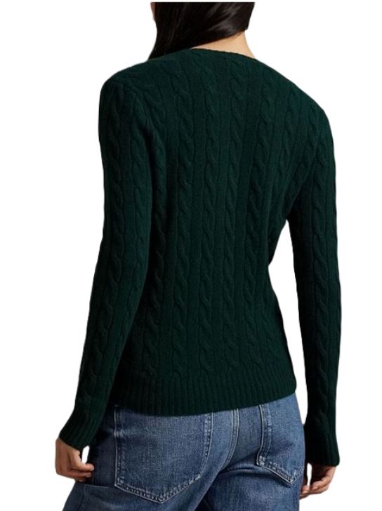 25FW 랄프 로렌 스웨터 211971865009 COLLEGE GREEN - RALPH LAUREN