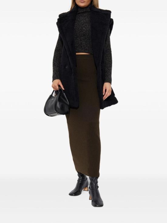 25FW 막스마라 테디 알파카 울 더블브레스트 베스트 2521276253600 BORMIDA12008 - MAX MARA