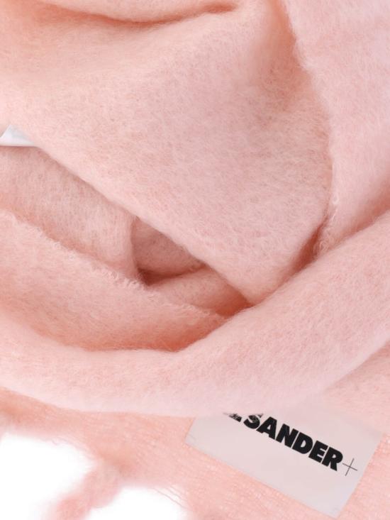 25FW 질샌더 와이드 울 혼방 스카프 J47TE0113 J40041660 Pink - JIL SANDER