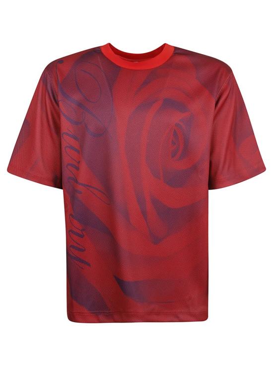  버버리 반팔 티셔츠 8077655 Red