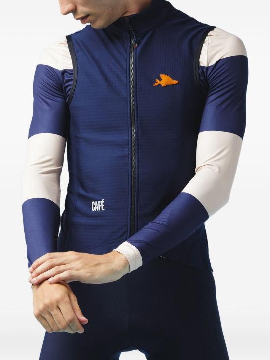  카페 뒤 시클리스트 베스트 SIBILLE NAVY Blue - CAFE' DU CYCLISTE