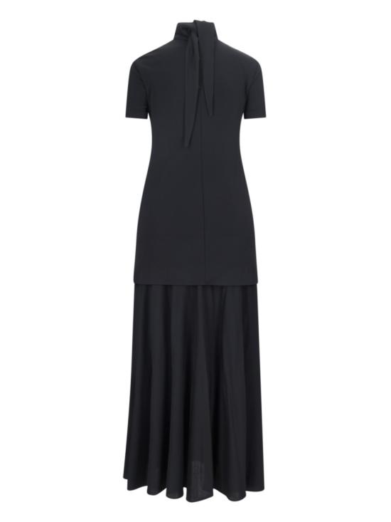 25FW 질샌더 롱 원피스 J04CT0111 J65016001 Black - JIL SANDER