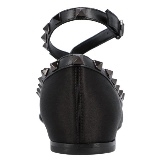  발렌티노 가라바니 플랫 슈즈 4W0S0HB6EQL0NO Black - VALENTINO GARAVANI