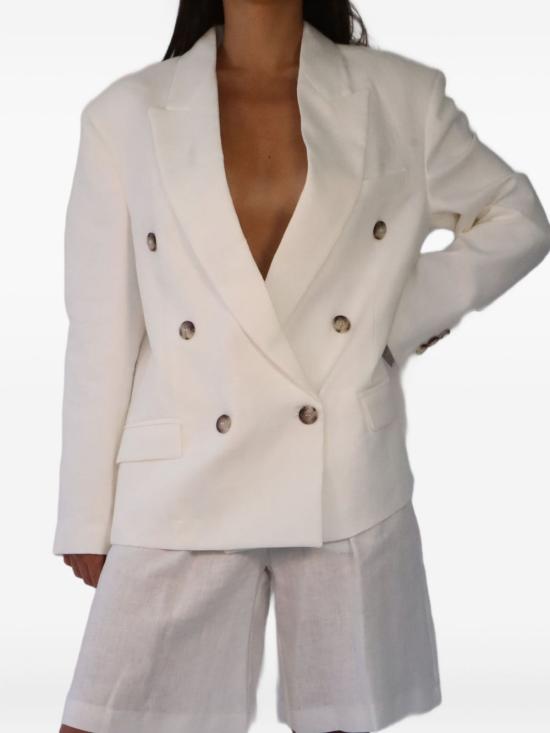 25SS 비꼴로 수트 자켓 TD1936 BIANCO White