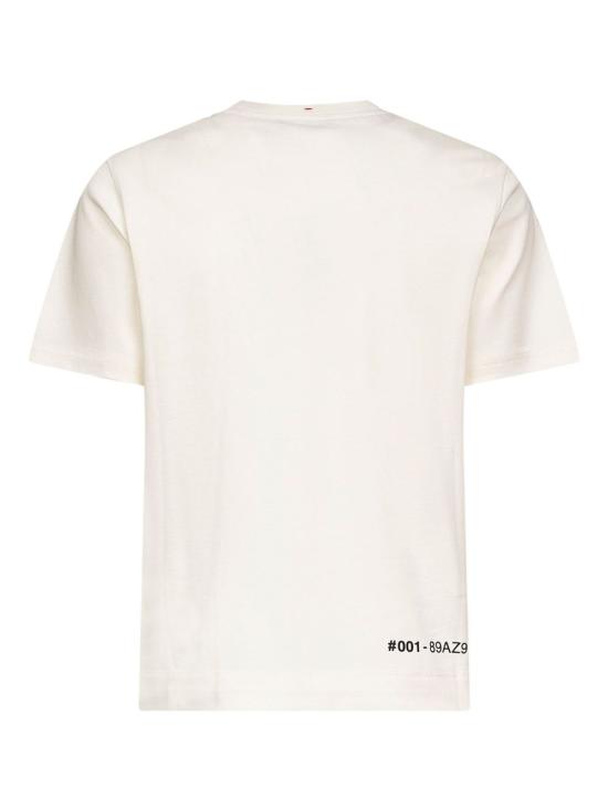 25FW 몽클레어 반팔 티셔츠 K20978C00011 89AZ9041 White - MONCLER