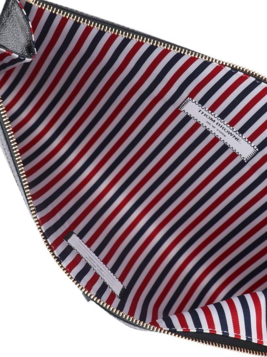 25SS 톰브라운 클러치/파우치 MAC074A 00198 Black - THOM BROWNE