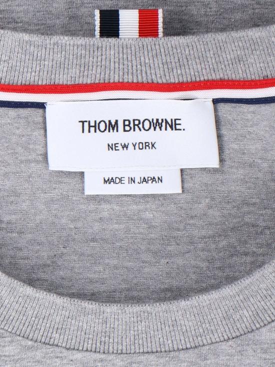 25SS 톰브라운 반팔 티셔츠 MJS067A 00042 055 Grey - THOM BROWNE