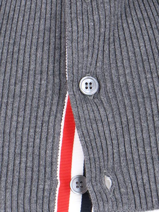 25SS 톰브라운 코튼 밀라노 스티치 4바 풀오버 니트 FKA239A 00219 035 Grey - THOM BROWNE