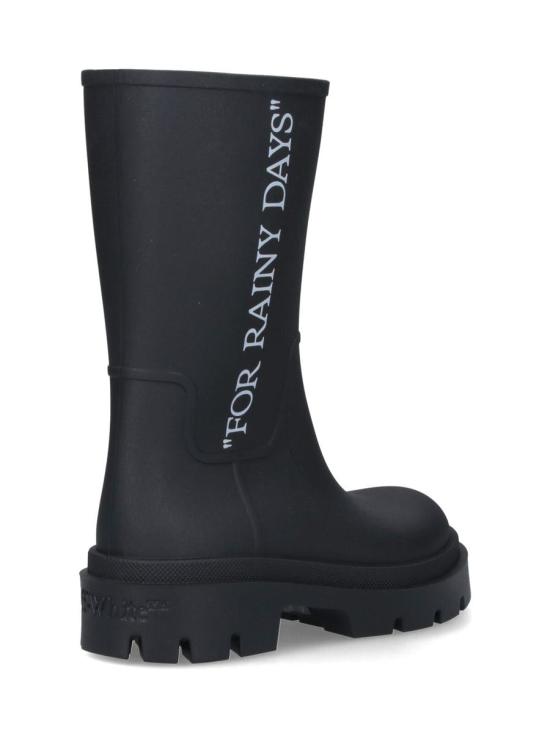 25FW 오프화이트 부츠 OWIE049C99MAT0011001 Black - OFF WHITE