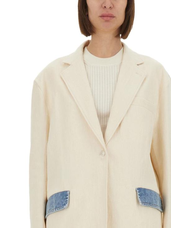 25SS 모스키노 자켓 05083717 1463 Beige - MOSCHINO