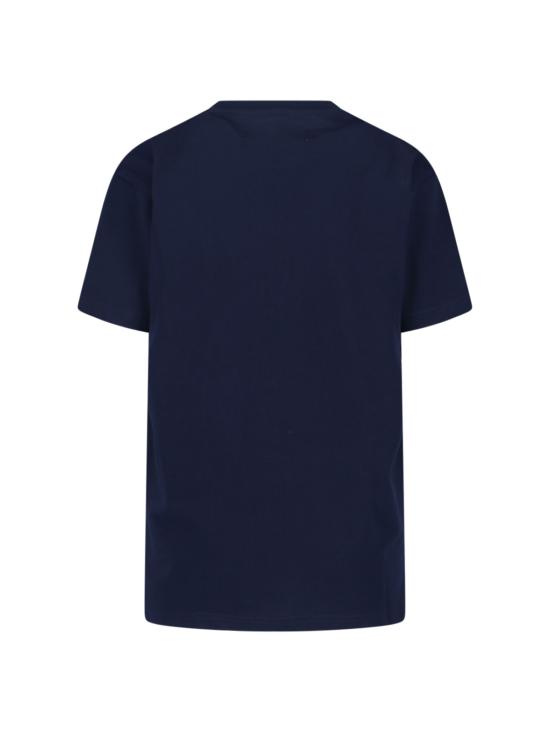 25FW 비비안웨스트우드 반팔 티셔츠 3G010049 J001M K401 Blue - VIVIENNE WESTWOOD